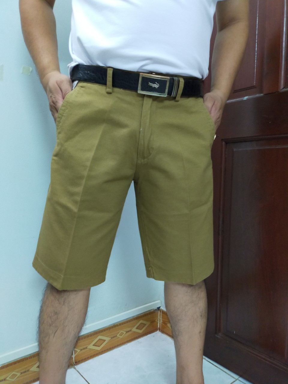 [HCM]Quần short kaki trung niên