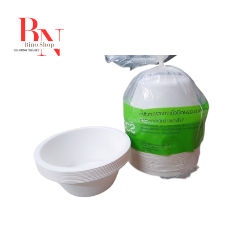 [HCM]Chén Giấy Bả Mía 230ml Hàng Thái Lan Gracz