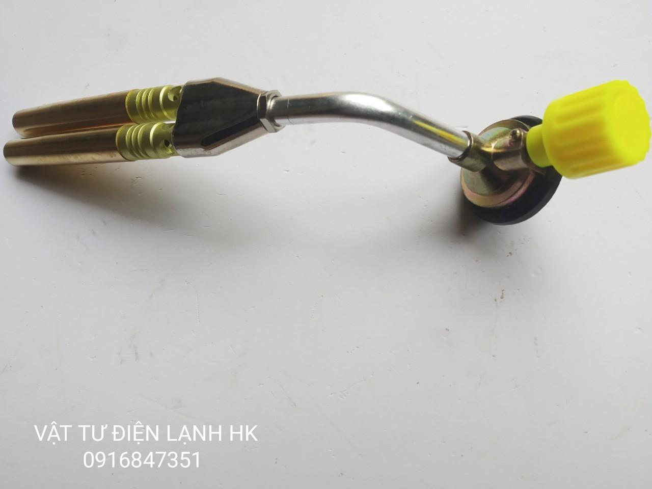 Đèn khò hàn gas mini đôi - hai mỏ - 2 mỏ