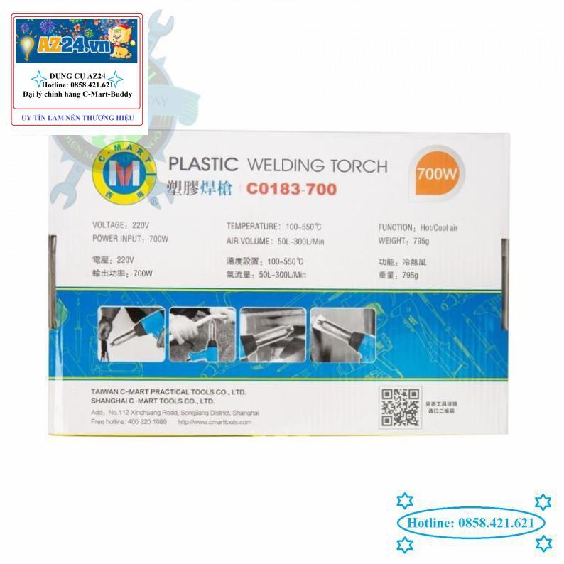 KHÒ NHIỆT ĐỘ 700W C-MART