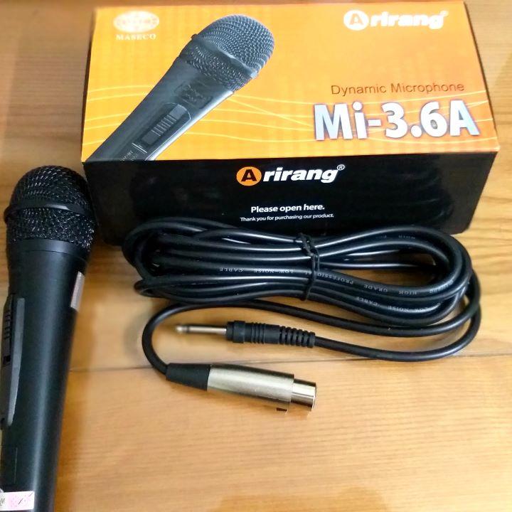 MICRO KARAOKE CÓ DÂY ARIRANG Mi-3.6A