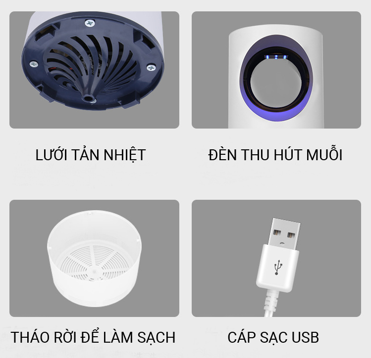 Máy Bắt Muỗi Thông Minh Mocato M101