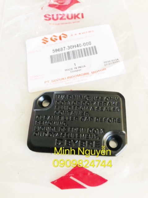 Nắp bình dầu xe Satria / Raider fi suzuki