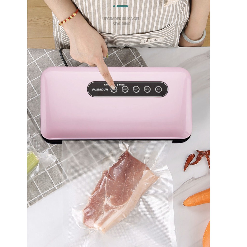 Goodmaket-máy hút chân không thực phẩm kèm hàn miệng túi fumadun