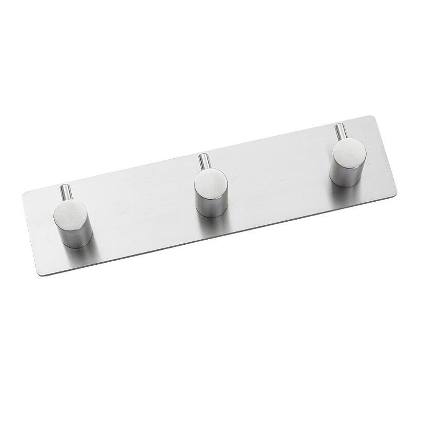 Móc treo đồ dán tường inox 304 siêu dính