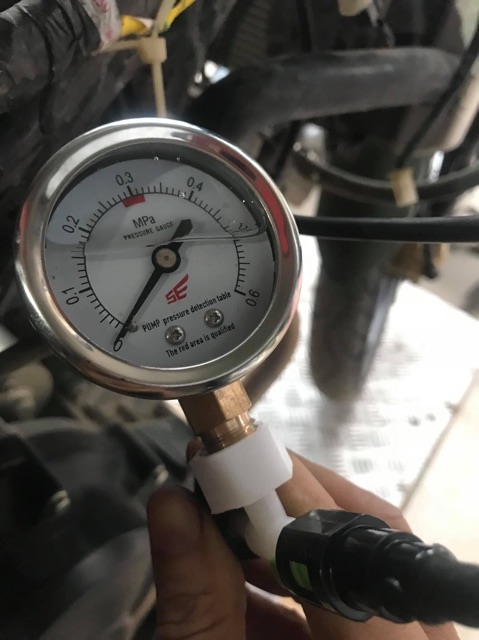 Sửa Xe Máy.Đồng Hồ Đo Áp Xuất Bơm Xăng FI