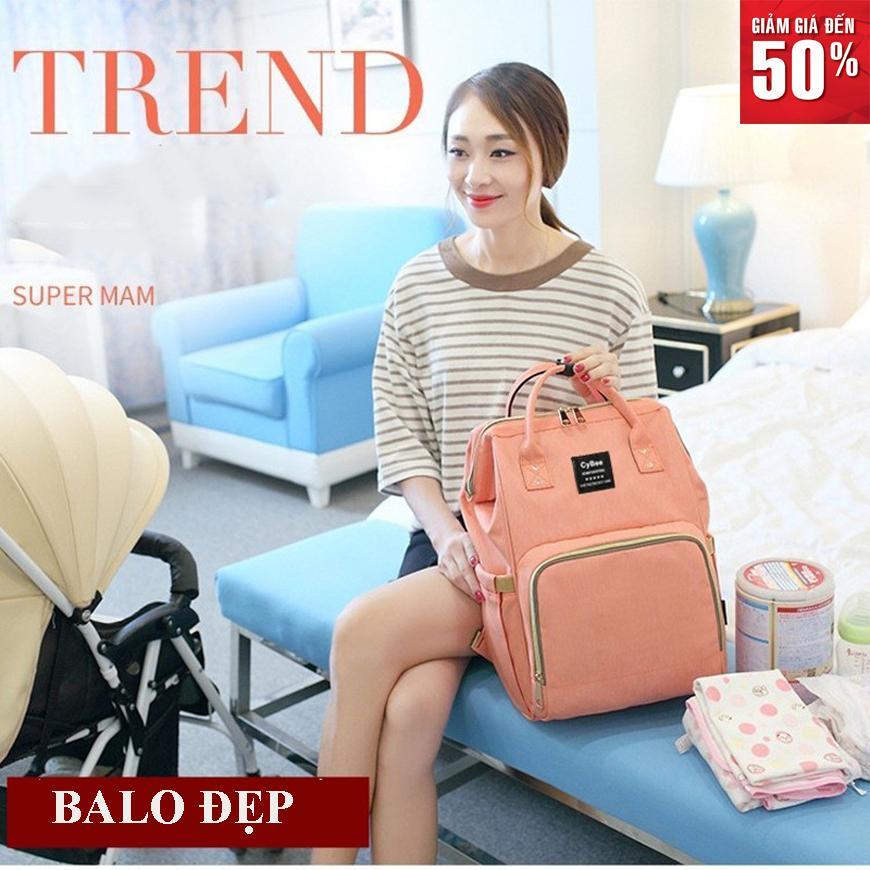 Balo Bỉm Sữa Cho Mẹ Và Bé , Balo Nhiều Ngăn Đựng Đồ,Balo Nữ, Balo Chống Nước Tuyệt Đối, Dáng Thời Trang Đẹp Phù Hợp Với Mọi Lứa Tuổi, Giảm Giá Lên Đến 50% Bảo Hành 1 Đổi 1