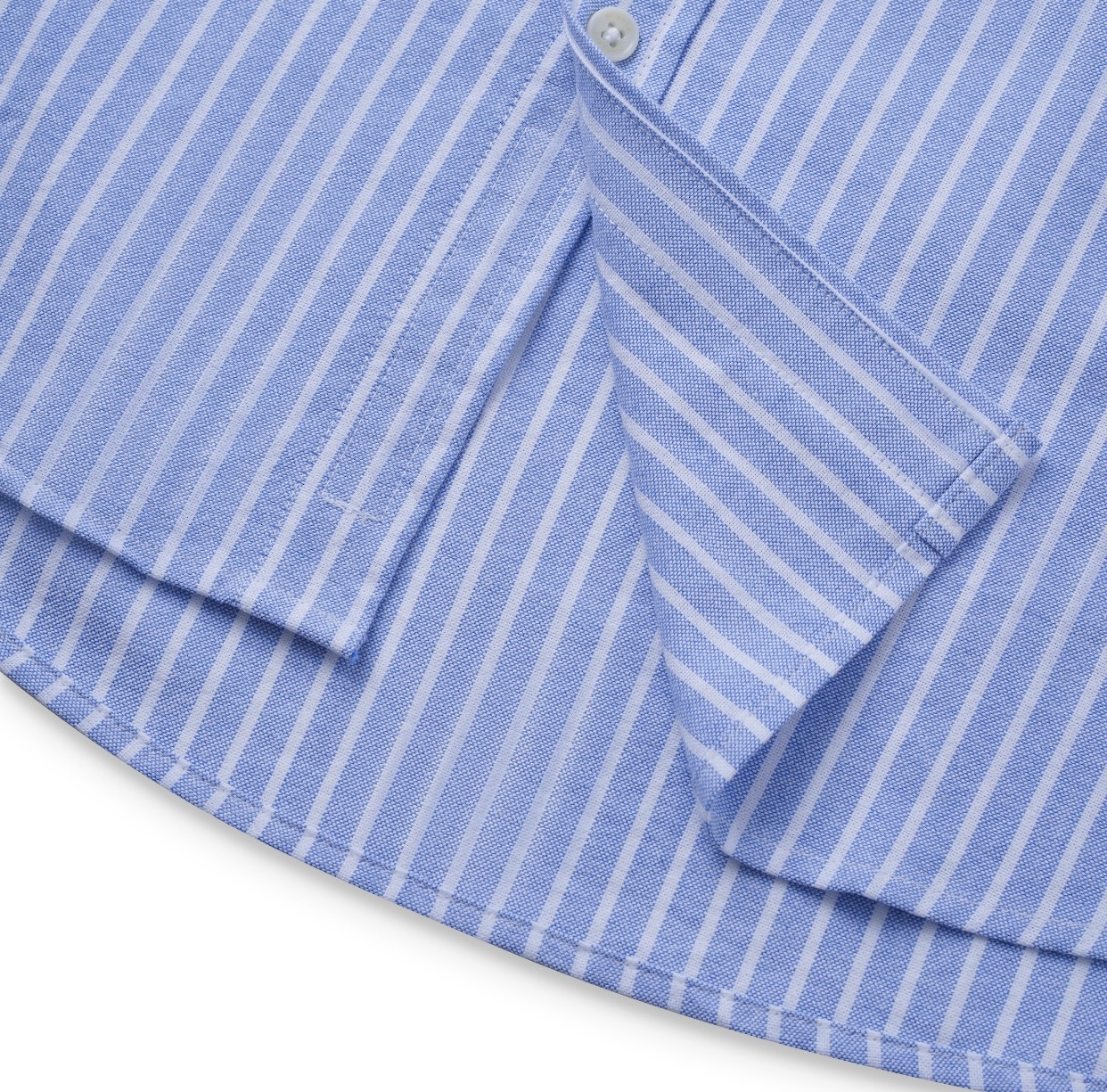 Áo sơ mi Silencestandard  Eco Oxford Logo S/ Stripe [SO15]