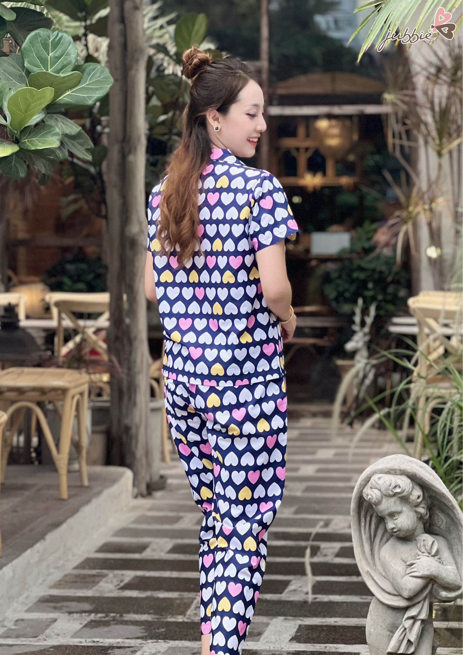 JUBBIE BỘ LỬNG MẶC NHÀ CỔ CÁCH ĐIỆU 32413