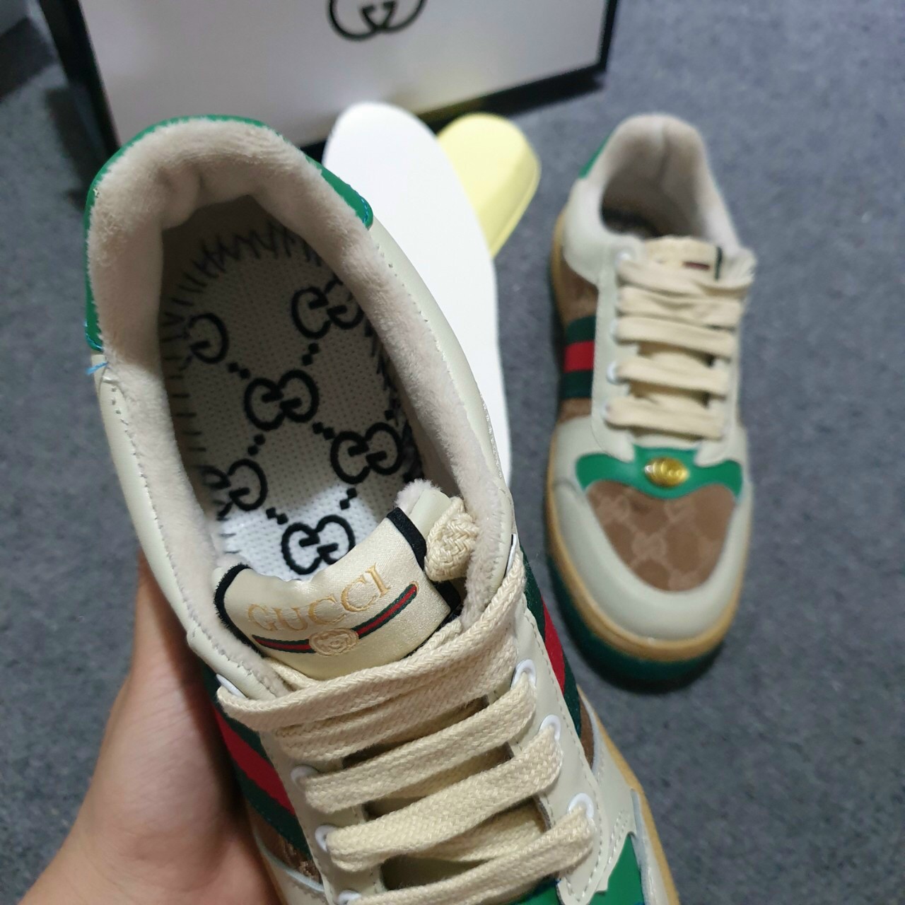 Giày thể thao sneakers GUCCi siêu chất