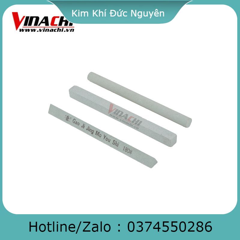 Bộ 3 thanh đá mài dao đục, tiện - bộ 3 thanh đá mài vinachi giúp mài sắc bén tất cả các loại dao, phay, đục, rựa, lưỡi bào