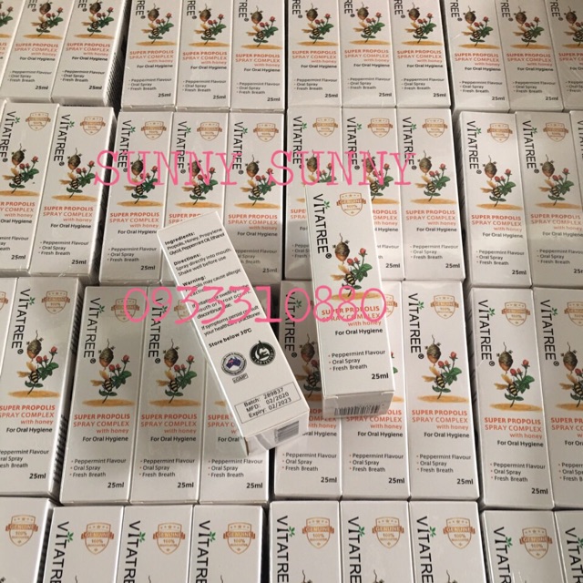 Xịt Keo ong vitatree 25ml