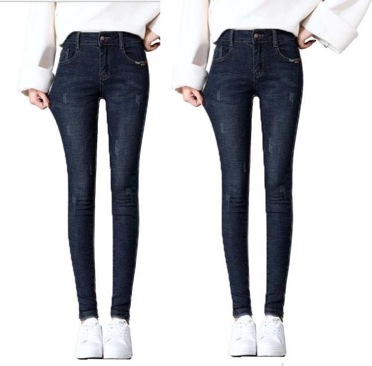 Quần jean nữ DÀI CÀO XƯỚC NHẸ  1032.110