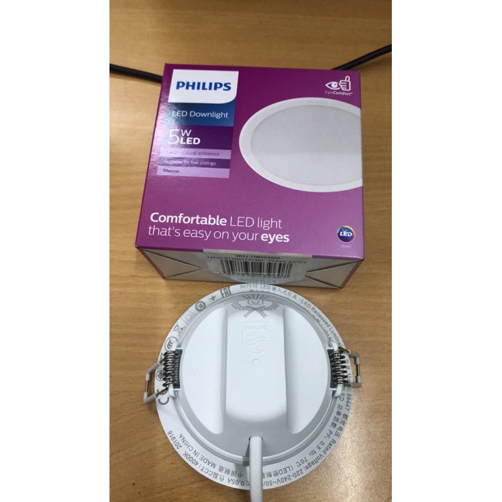 Đèn led âm trần philips 5w