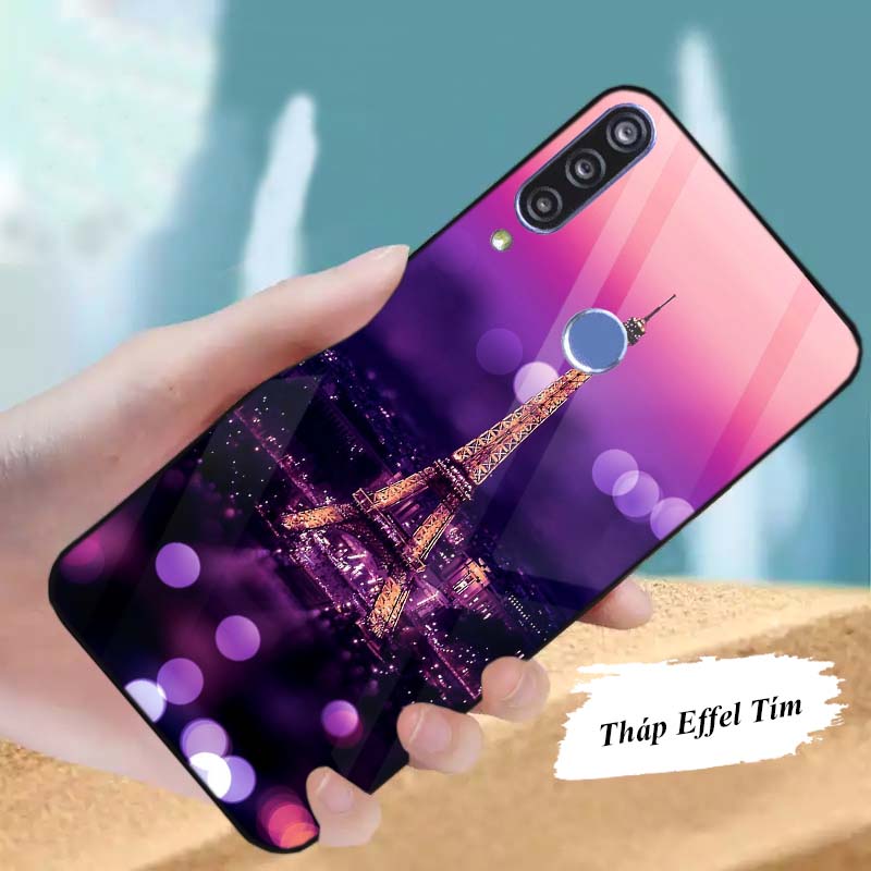 Ốp Vsmart Joy 3 Lưng Kính Cường Lực Sáng Bóng