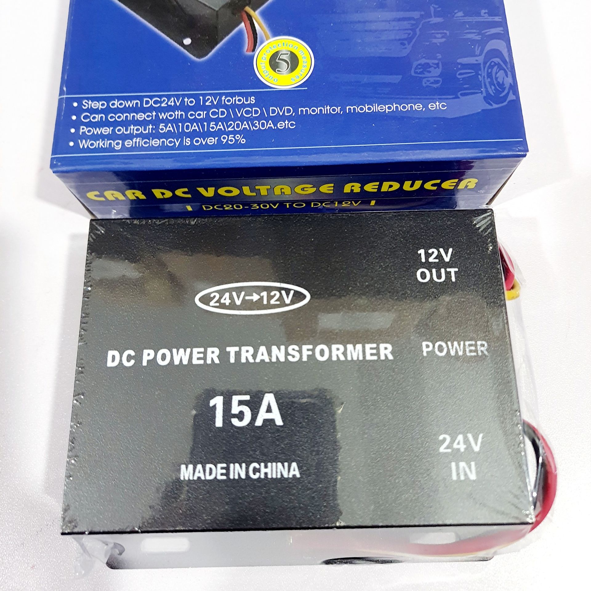 Đổi nguồn 24v - 12v dòng 15a-30a loại 3 dây nguồn
