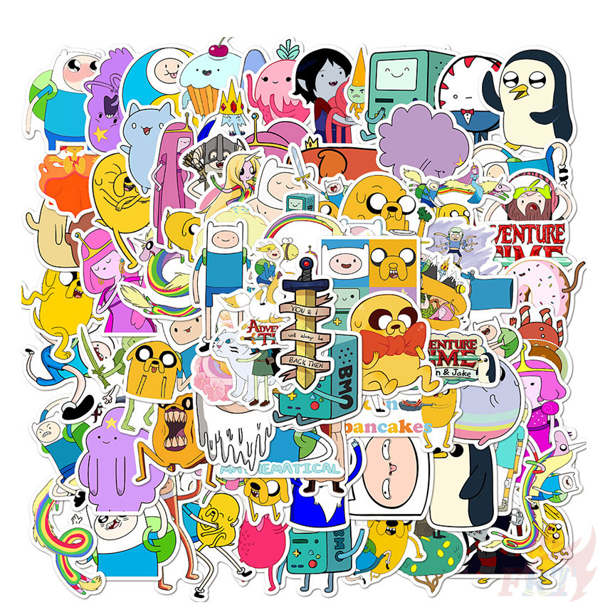 Set 30- 60 Sticker Adventure Time Giờ Phiêu Lưu
