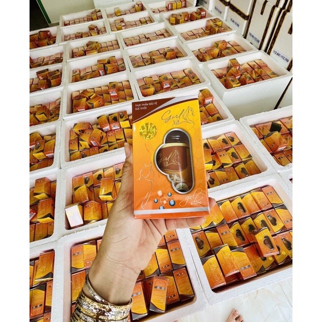 Hộp Girl Slim X3 coffe giảm cân