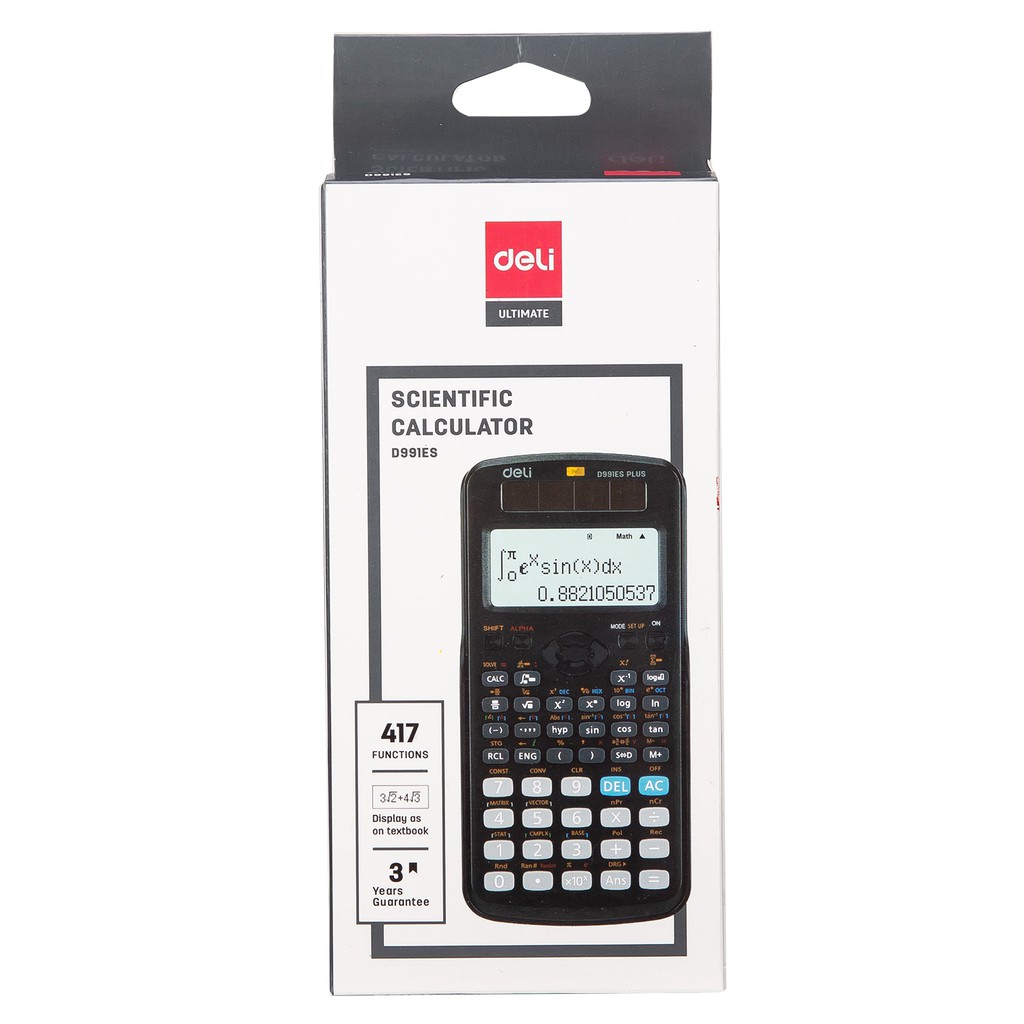 (1 Cái) Máy tính kỹ thuật Deli - ED991ES