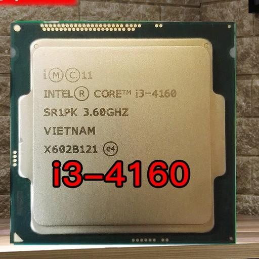 CPU Intel Core i3 4160 / 3.6Ghz / 3MB Cache / socket 1150