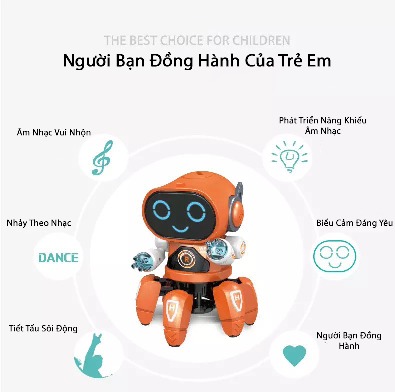 Dancer robot - đồ chơi robot nhảy nhót