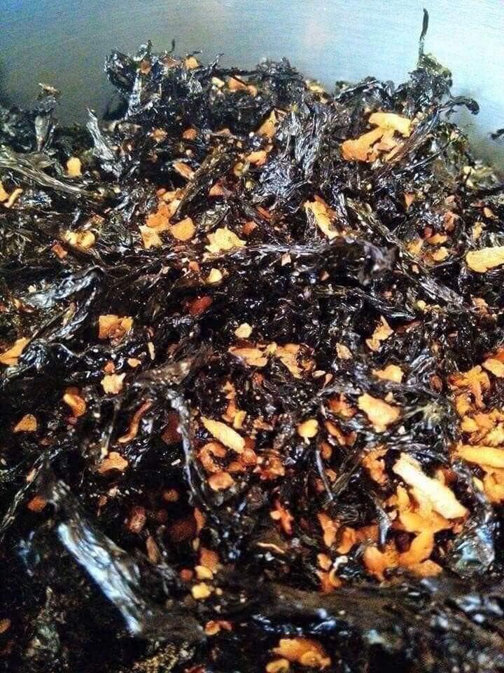 Rong biển cháy tỏi hủ 150g
