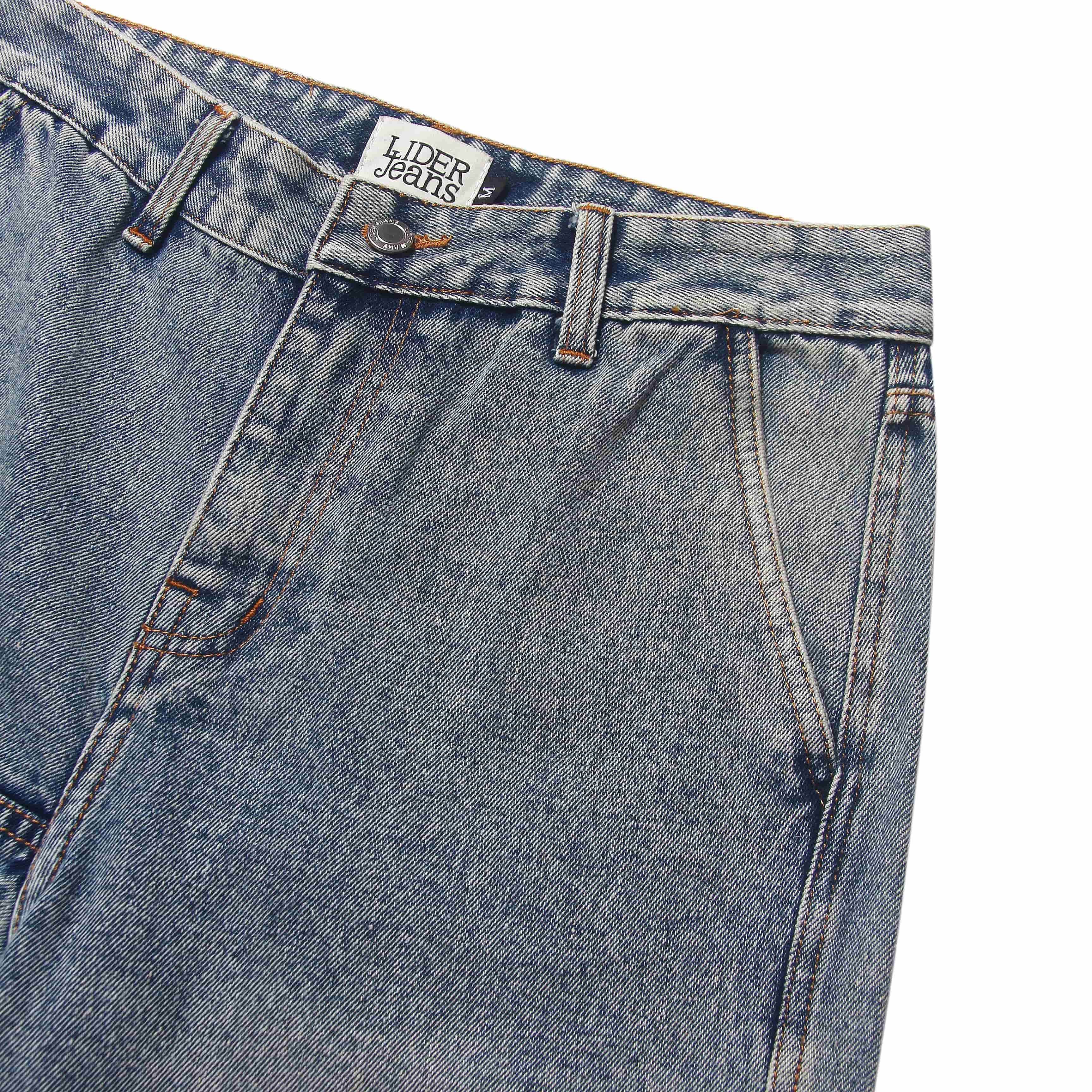 BRESLIN BONED CARGO DENIM PANTS