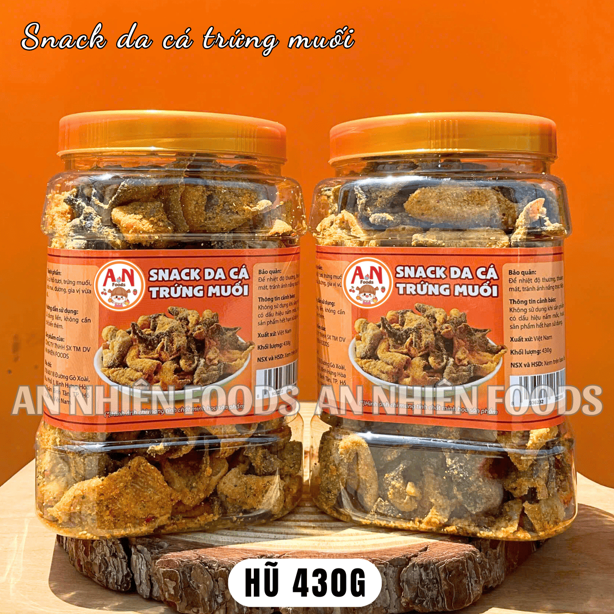Da cá trứng muối (có video) {Khối lượng tịnh, không tính bao bì}