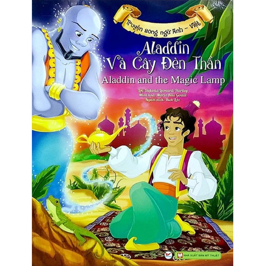 Sách - aladdin và cây đèn thần