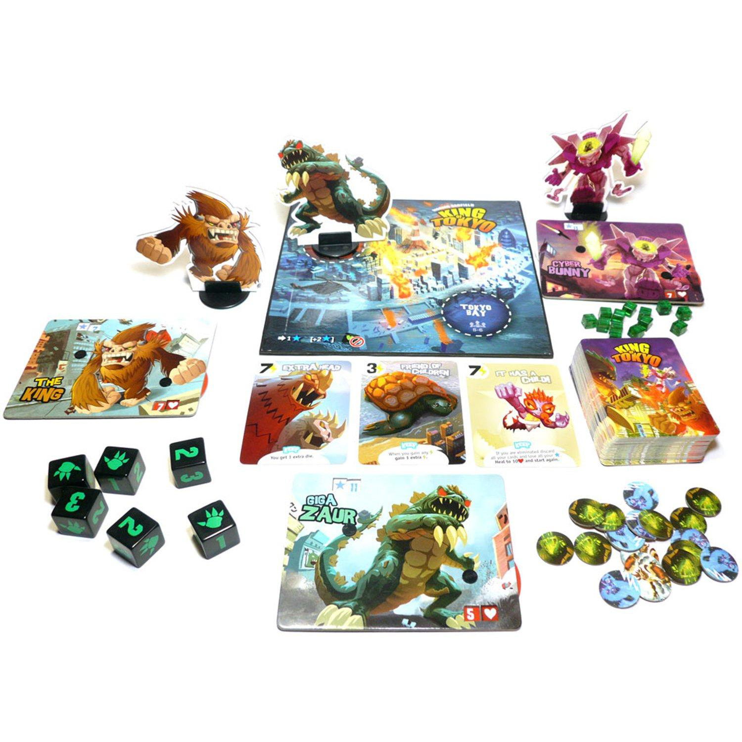 [US] King of Tokyo - Trò Chơi Board Game