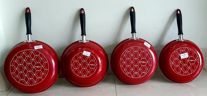 Chảo chống dính lock&lock - chảo chống dính leve sử dụng cho bếp hồng ngoại, bếp gas