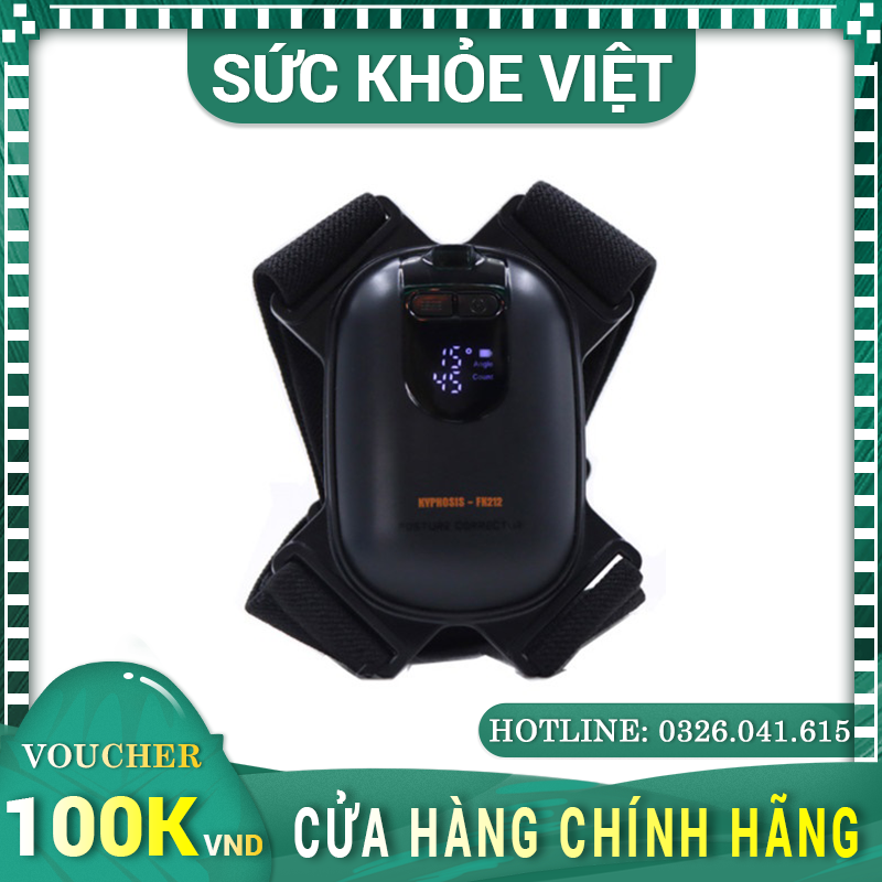 Đai chống gù lưng - dây đeo chống gù lưng kyphosis nhật bản cao cấp fk-212