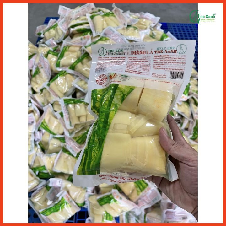 Safe Thinh Green Bamboo Bamboo leaf hat 500g fresh bamboo hat
