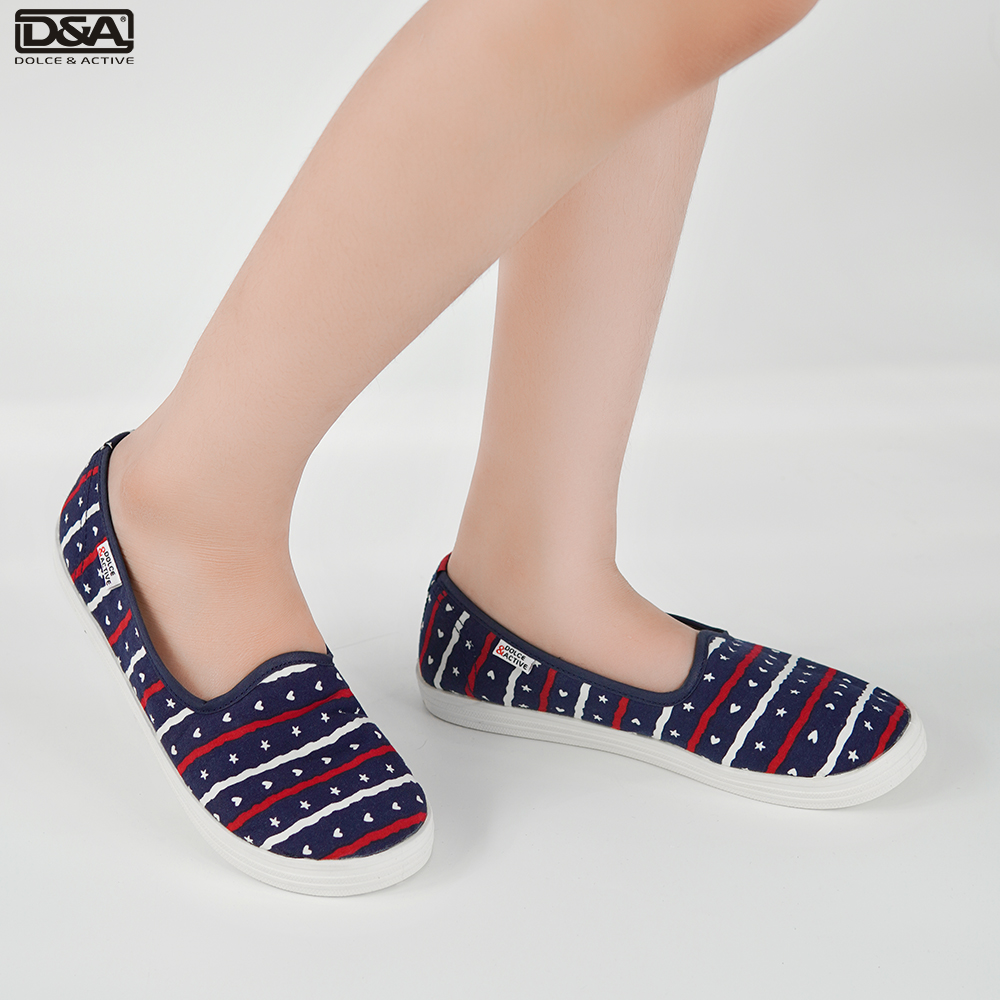 Shoes slipon girls D & A EPG1926 ultra-light durable