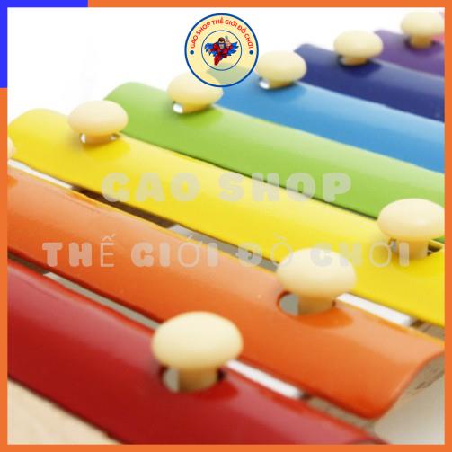 Đồ chơi giáo dục đàn gỗ 8 quãng màu sắc cho bé phát triển tài năng, năng khiếu âm nhạc - Gao Shop