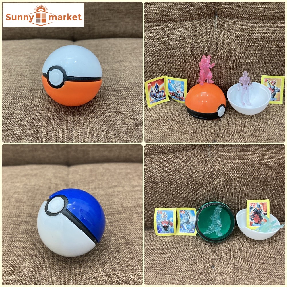Đồ chơi bóng chứa pokemon, Quả cầu pokemon chứa bảo bối thần kỳ đồ chơi cho trẻ