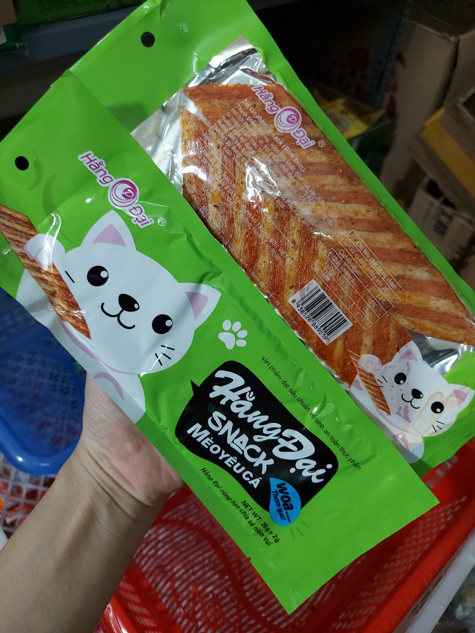 COMBO 10 GÓI SNACK MÈO YÊU CÁ HẰNG ĐẠI