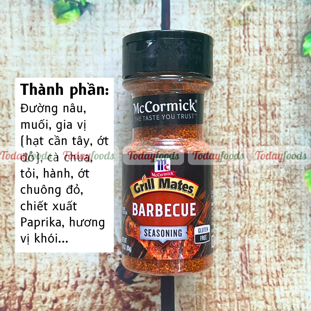 Gia Vị Ăn Kiêng McCormick Grill Mates – Hàng Nhập 100% Từ Mỹ | 0 Calo – Chuẩn Vị Nhà Hàng