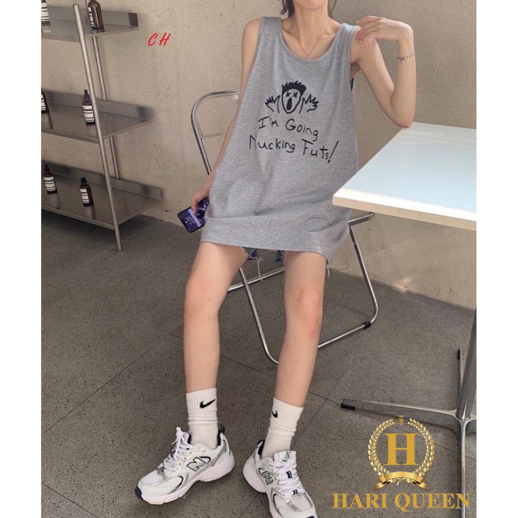 Áo tanktop Im going+ bra COH0620