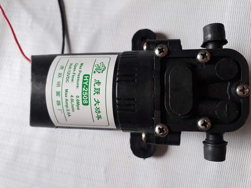 Máy bơm tăng áp lực nước mini 12v