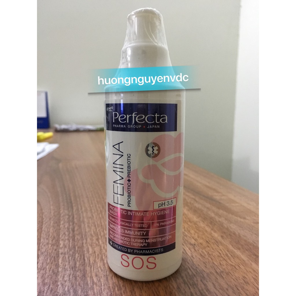 DUNG DỊCH VỆ SINH PHỤ NỮ - PERFECTA FEMINA SOS 150ML
