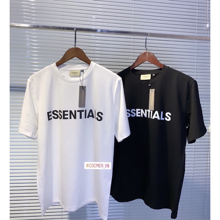 Áo thun tay ngắn Essentials in ngực áo thun nam nữ unisex