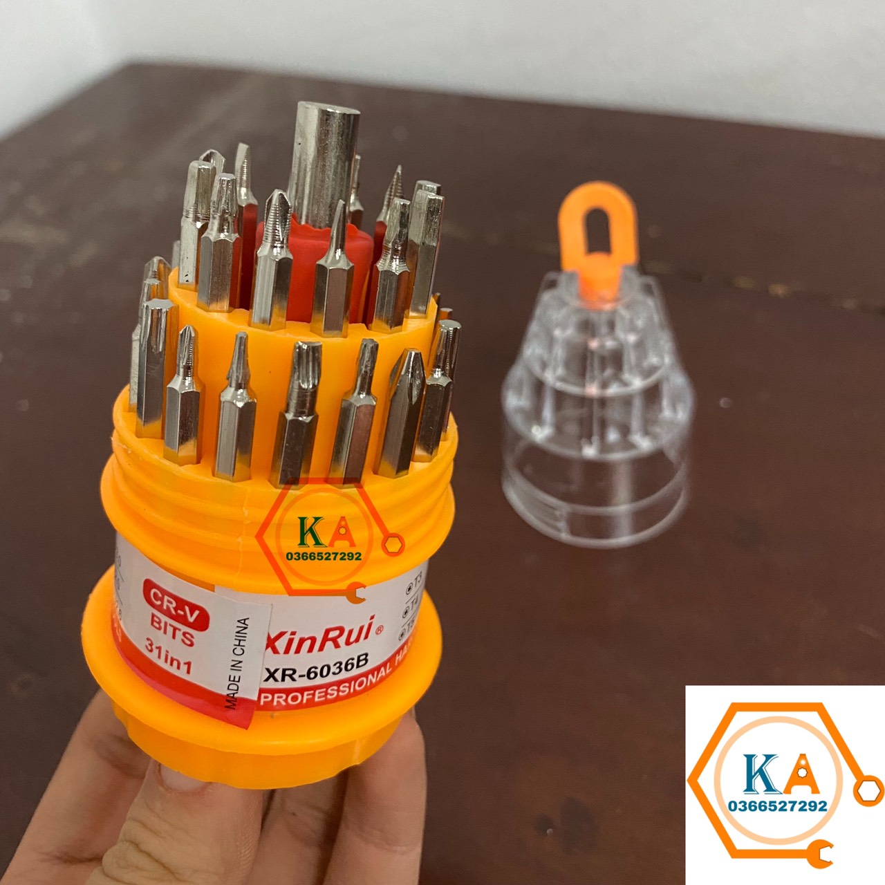 Bộ cốc tua vít đa năng 31 chi tiết