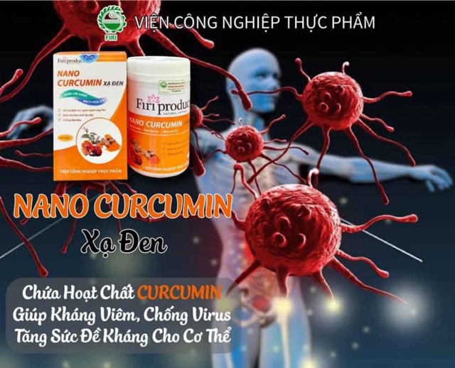 Nano curcumin xạ đen
