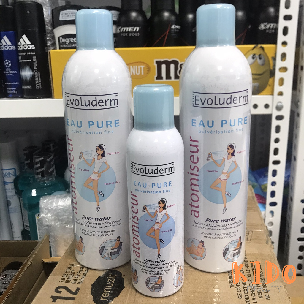 Evoluderm Atomiseur Eau Pure 150ml |400ml