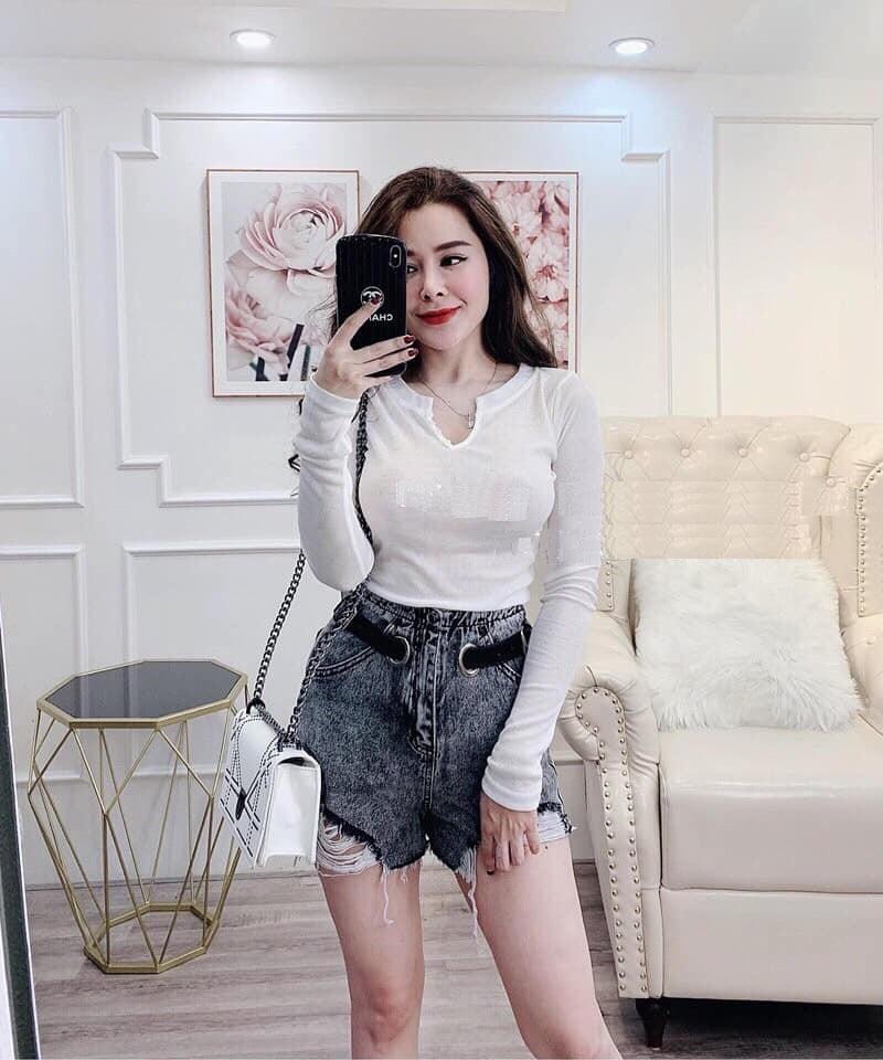ÁO THUN CỔ V KHUY ÁO PULL CAO CẤP CÓ HÌNH THẬT