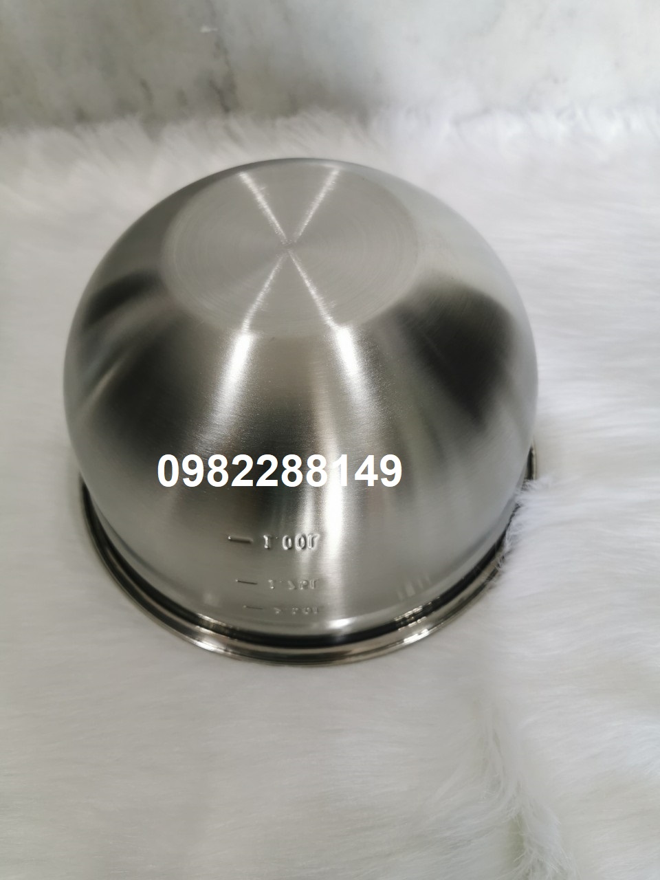 THỐ ĐÁNH TRỨNG,TRỘN BỘT INOX 304 (CÓ VẠCH CHIA,NHIỀU KÍCH THƯỚC)