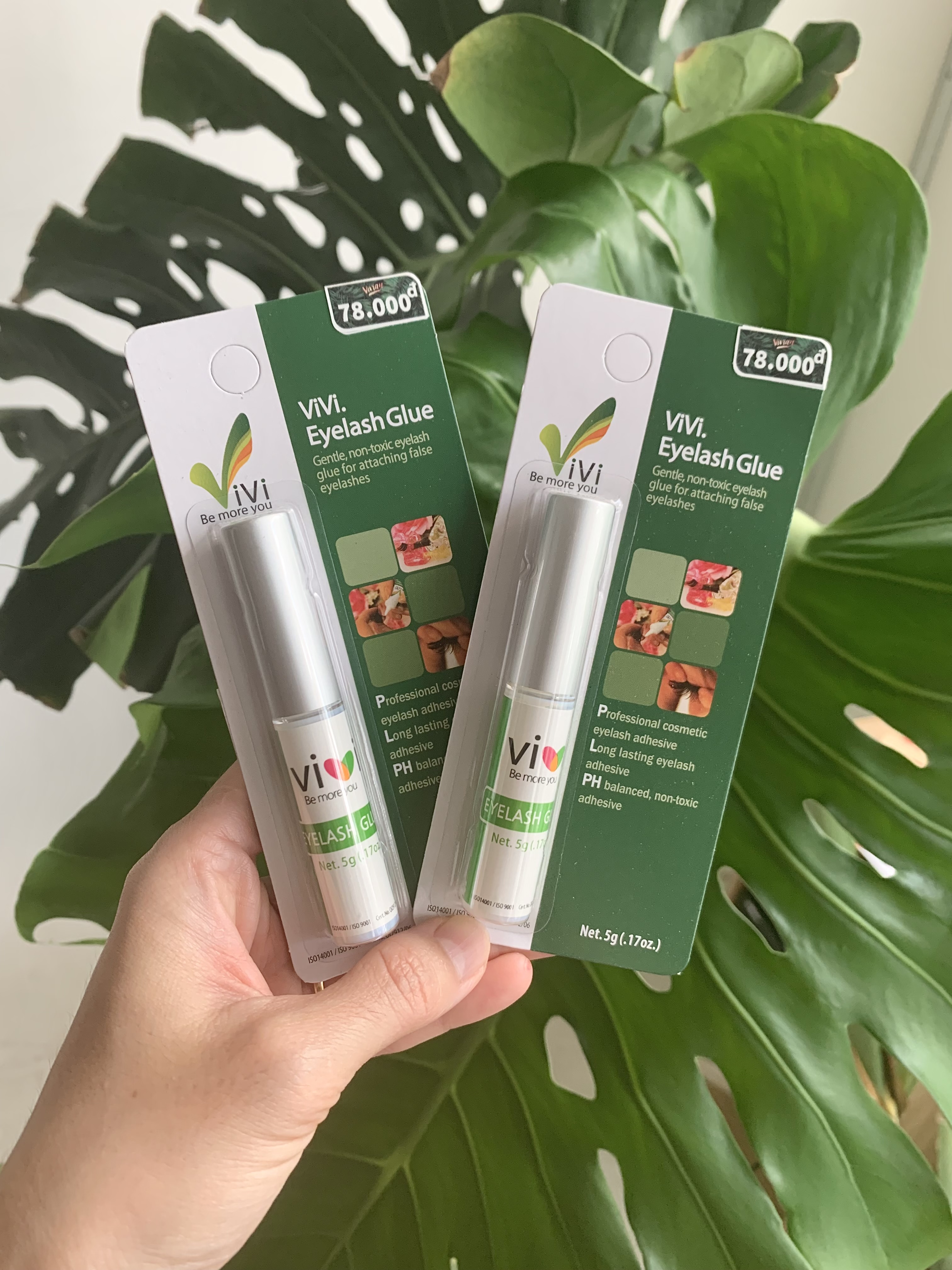 Keo dán mi giả vivi eyelash glue 5g hàn quốc