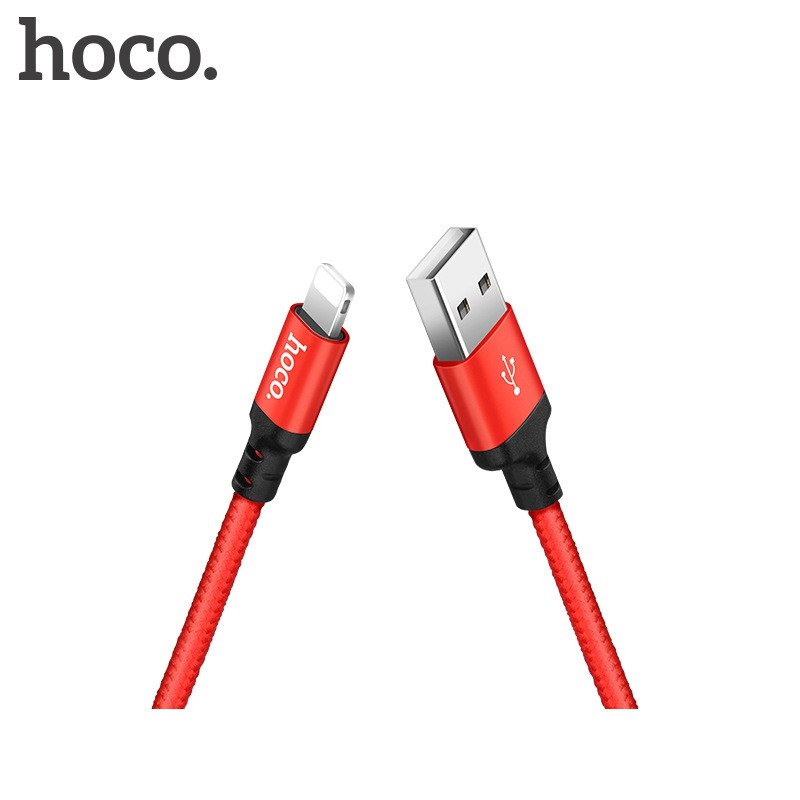 Cáp sạc iphone dài 1m/2m Hoco X14 siêu bền hàng chính hãng