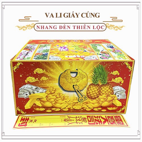 Vali Giấy Cúng - Hàng Mã Thiên Lộc